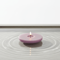 Large Floating Candle - LilacFloating CandlesHeart Notes