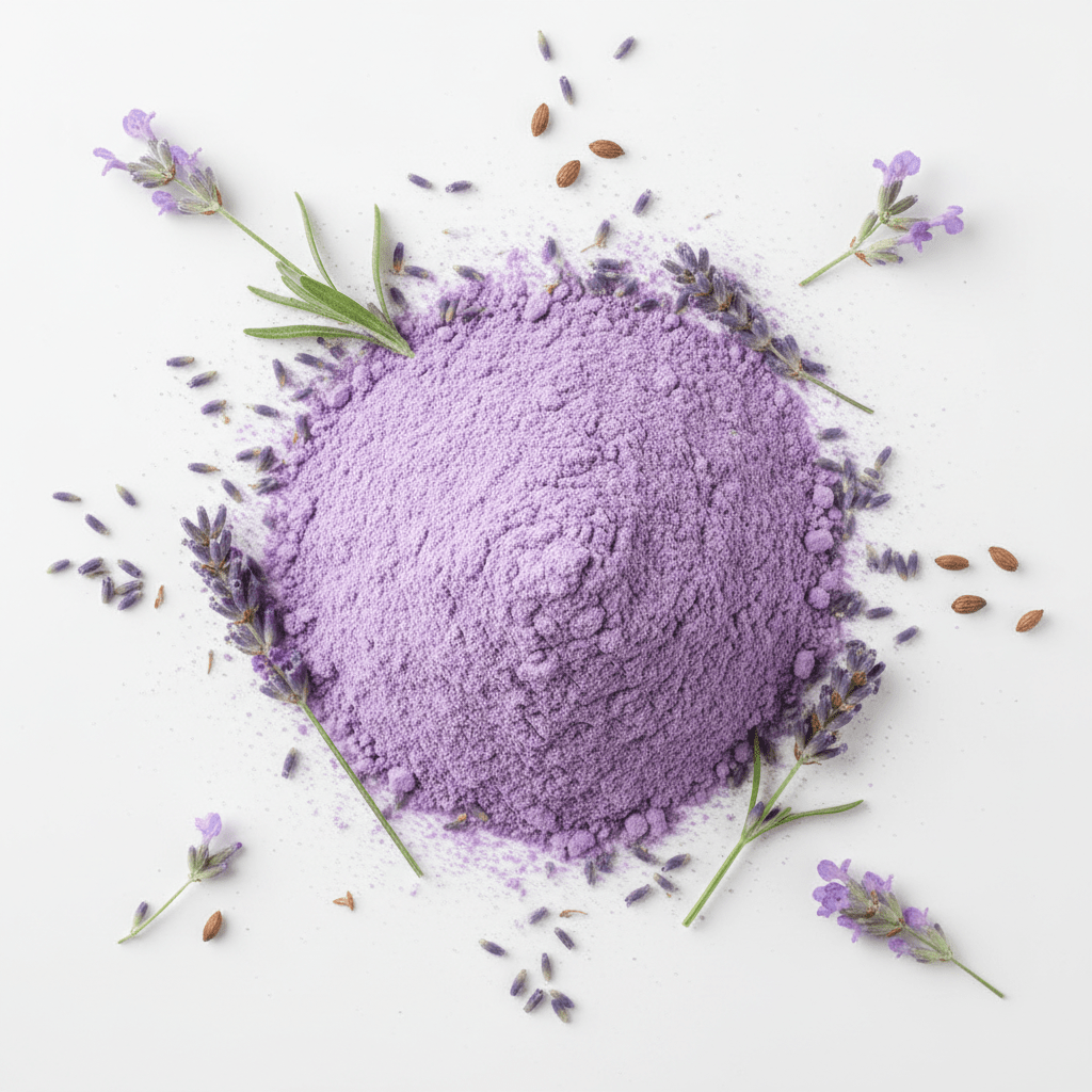 Lavender & Seeds Bath Dust 190gBath Dust - 190gHeart Notes