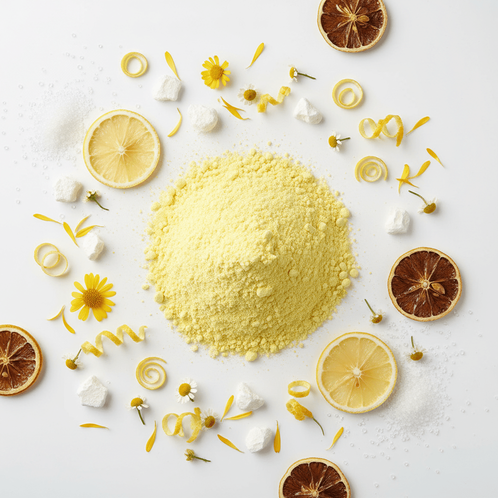 Lemon Meringue Pie Bath Dust 190gBath Dust - 190gHeart Notes