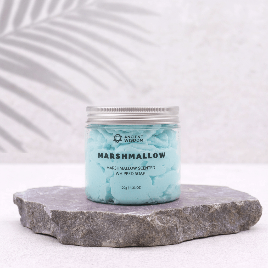 Marshmallow Whipped Soap 120gWhipped SoapHeart Notes