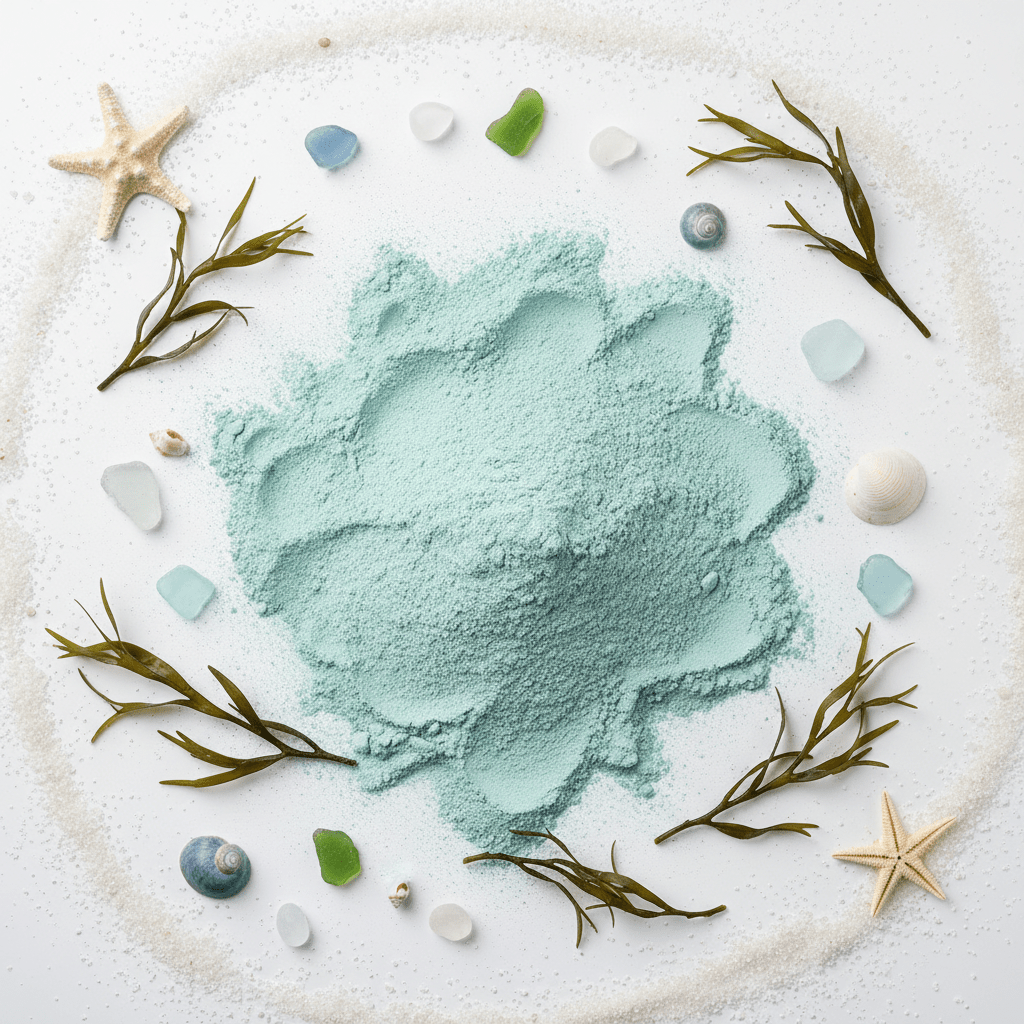Ocean Bath Dust 190gBath Dust - 190gHeart Notes
