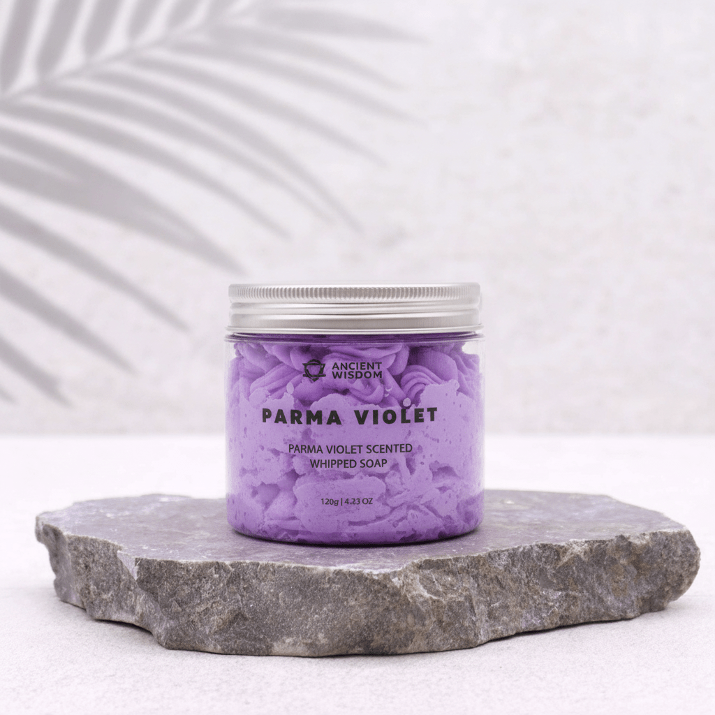 Parma Violet Whipped Soap 120gWhipped SoapHeart Notes
