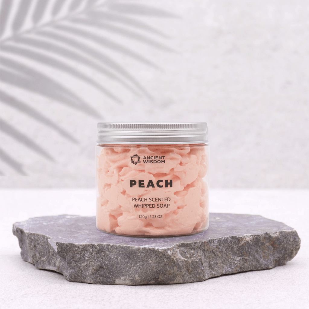 Peach Whipped Soap 120gWhipped SoapHeart Notes