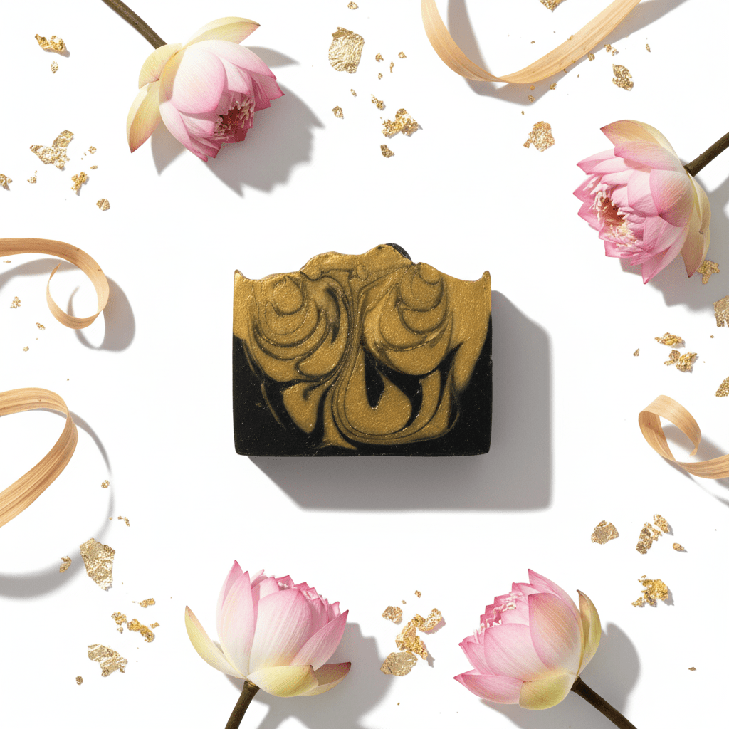 Handcrafted Soap Slice 100g - PharaohHandmade Soap Loaves 1.2KgHeart Notes