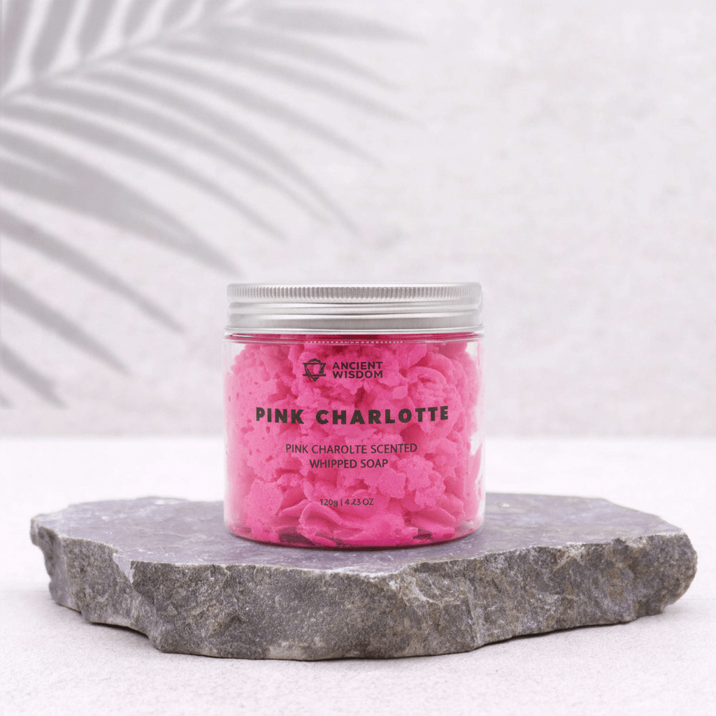 Pink Charlotte Whipped Soap 120gWhipped SoapHeart Notes