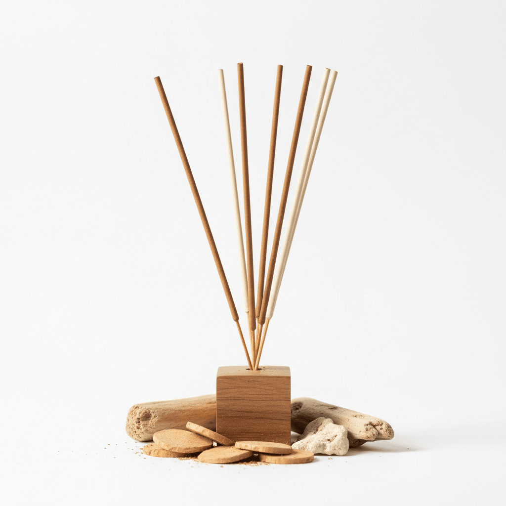 Plant Based Masala Incense Sticks - SandalwoodPlant Based Masala Incense SticksHeart Notes