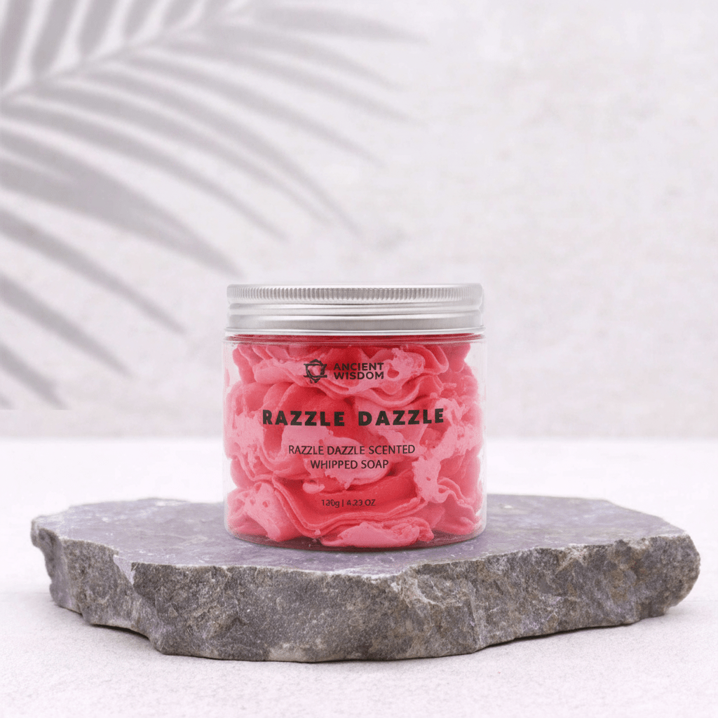 Razzle Dazzle Whipped Soap 120gWhipped SoapHeart Notes
