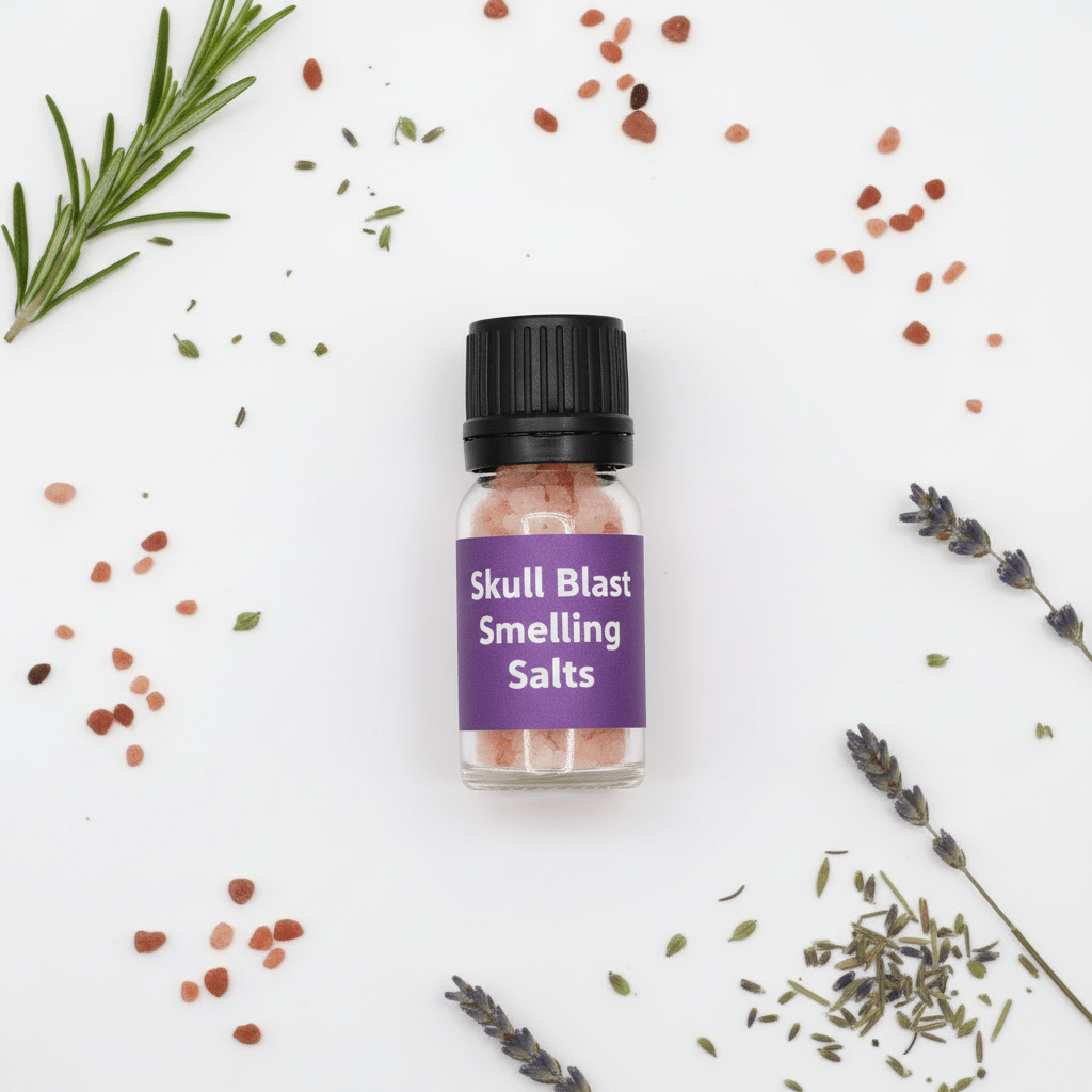 Skull Blast Aromatherapy Smelling SaltAromatherapy Smelling SaltsHeart Notes