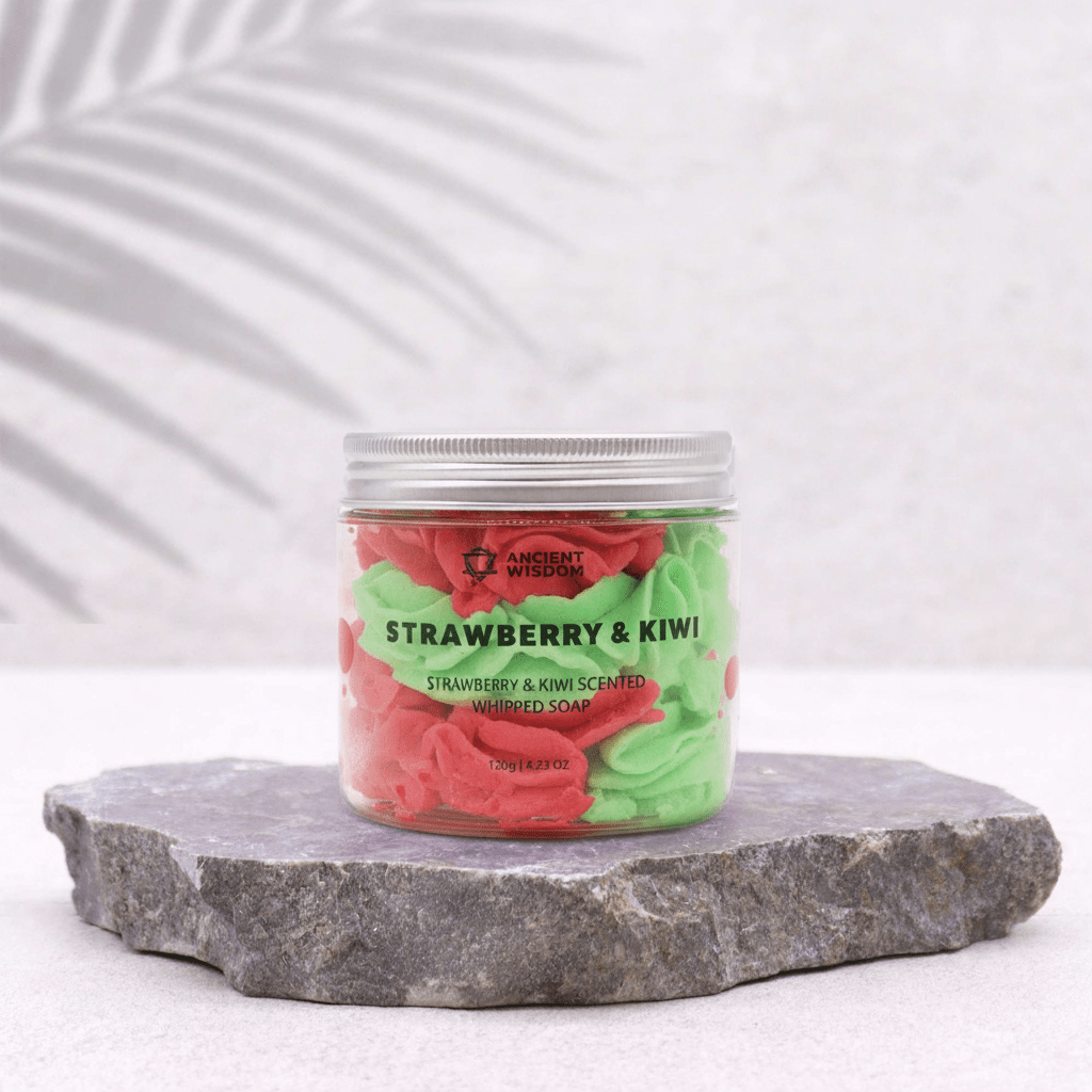 Strawberry & Kiwi Whipped Soap 120gWhipped SoapHeart Notes