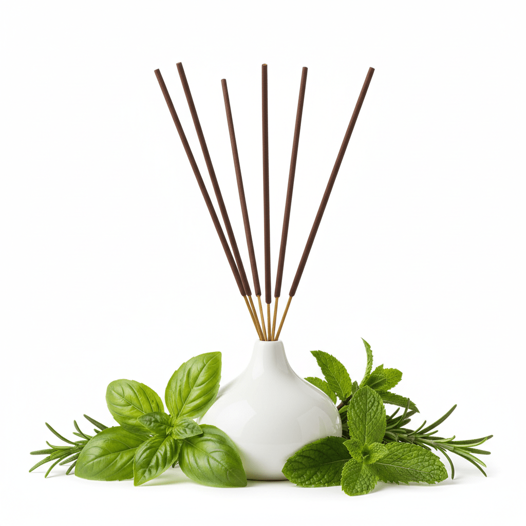 Vedic - Incense Sticks - BasilBox of 12 Vedic Incense Sticks - 15gHeart Notes