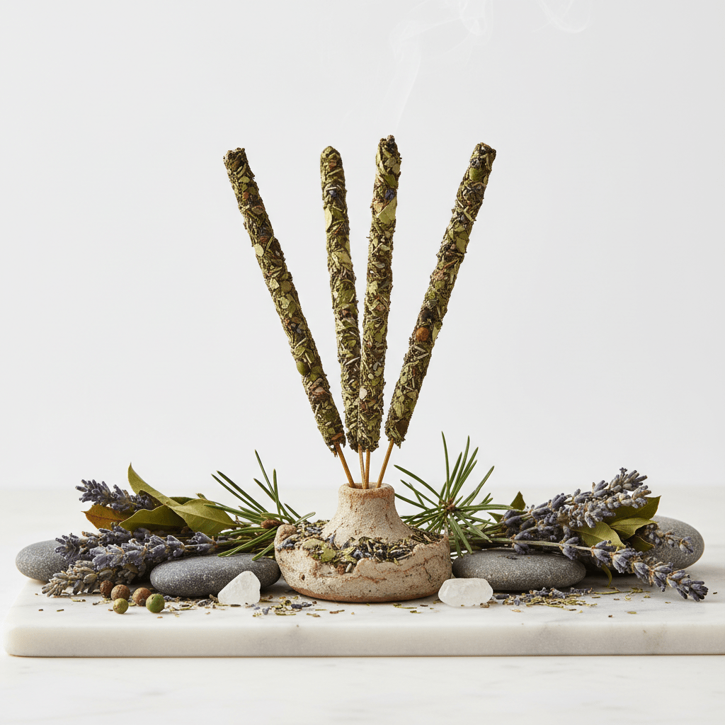 Vedic - Incense Sticks - Himalayan herbsBox of 12 Vedic Incense Sticks - 15gHeart Notes