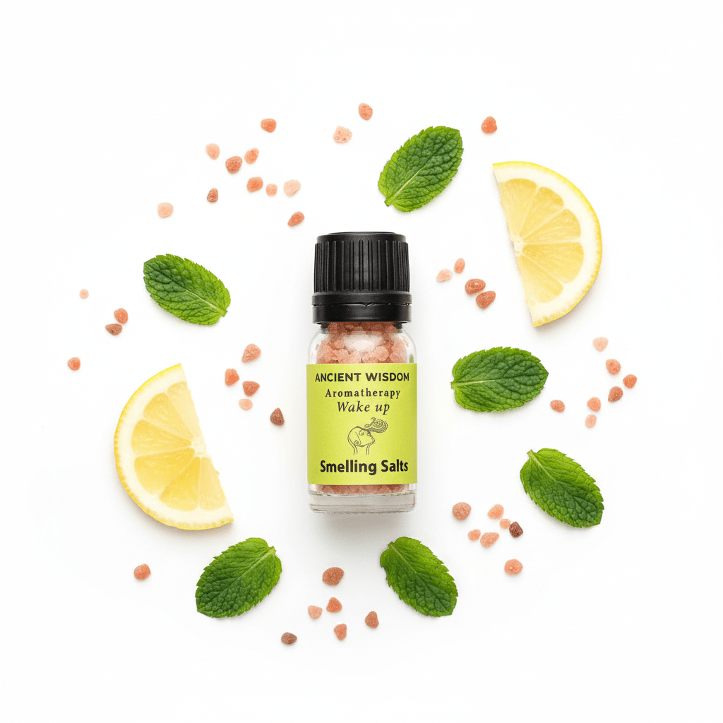 Wake Up Aromatherapy Smelling SaltAromatherapy Smelling SaltsHeart Notes