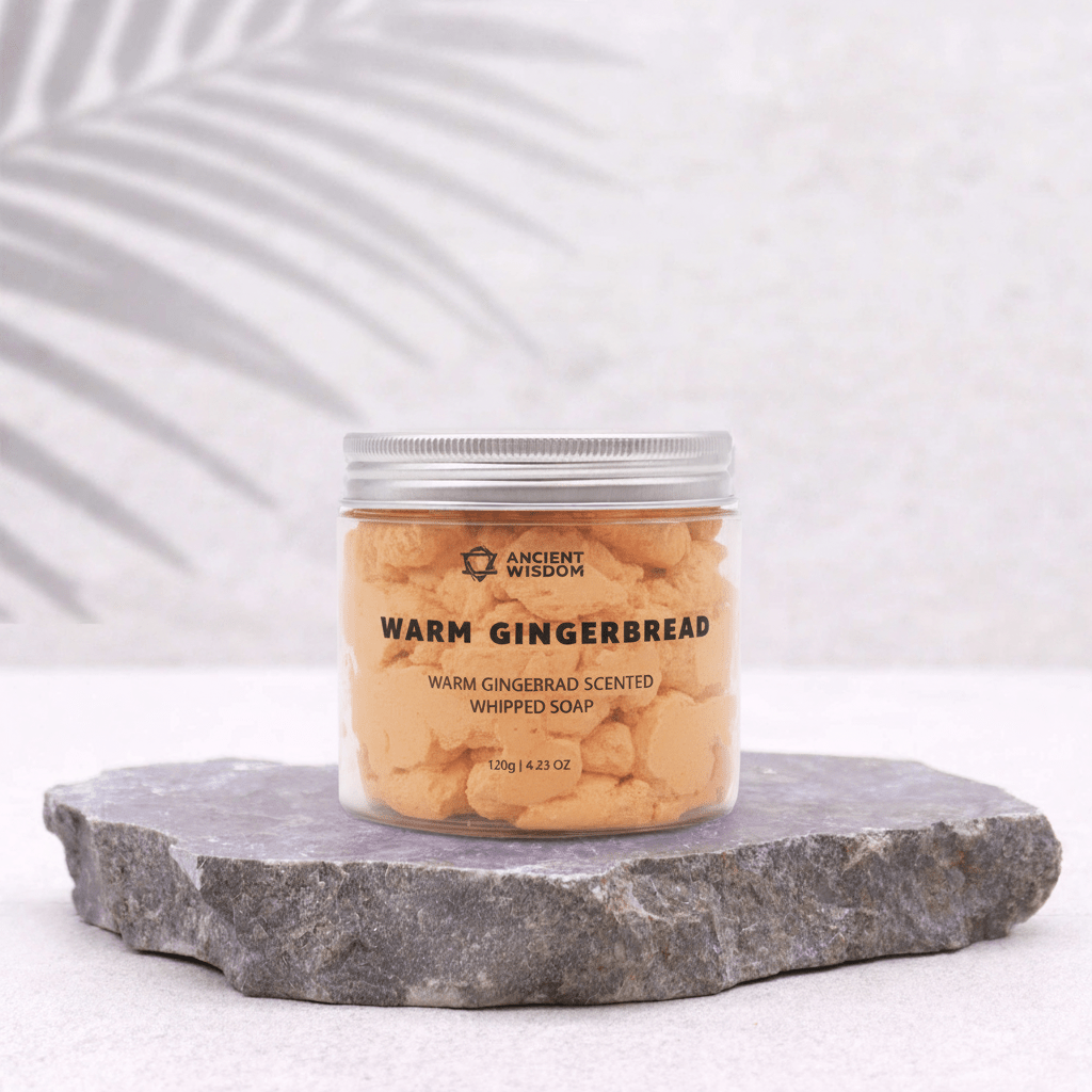 Warm Gingerbread Whipped Soap 120gWhipped SoapHeart Notes
