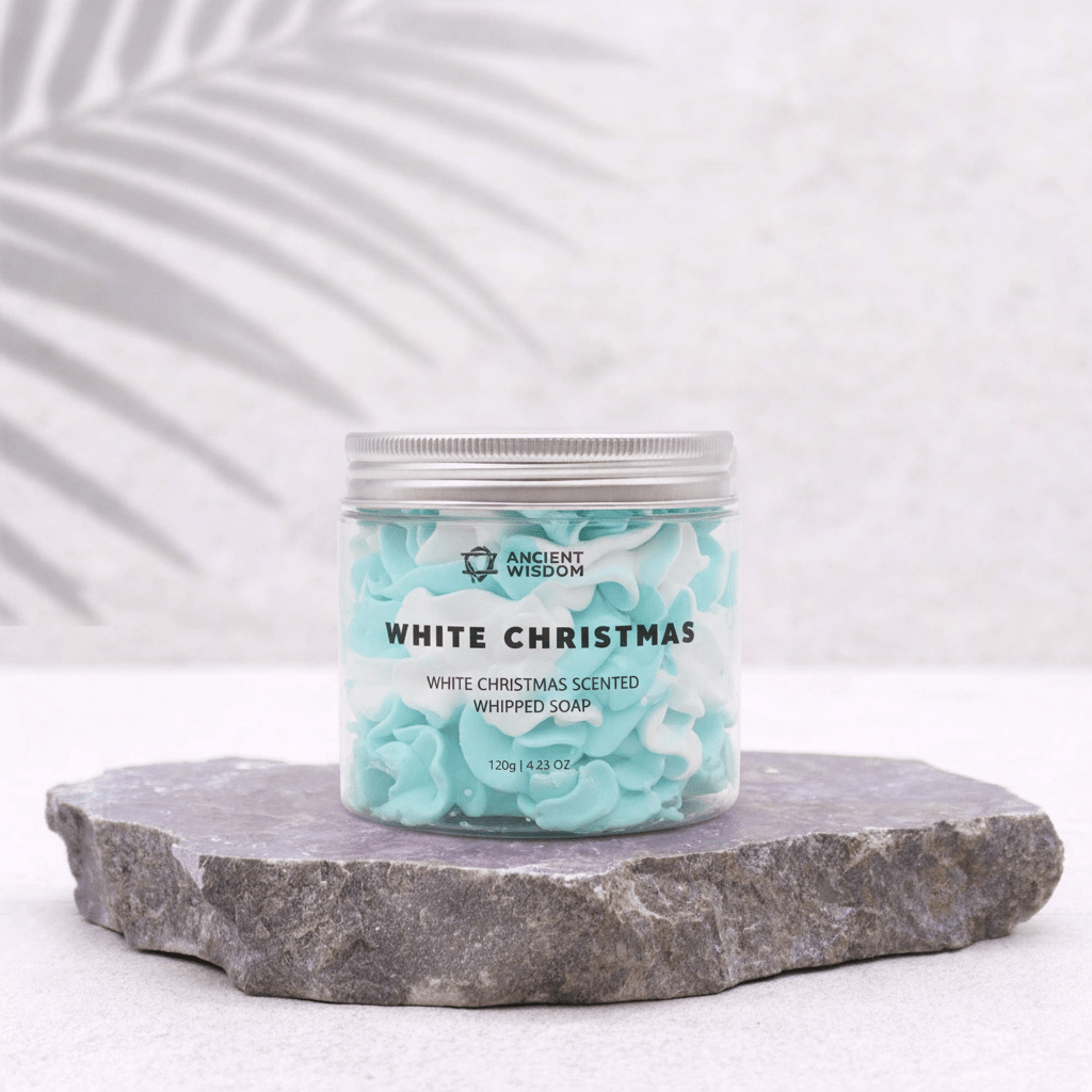 White Christmas Whipped Soap 120gWhipped SoapHeart Notes