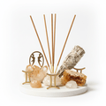 Honey White Sage Zodiac Gemstone Crystal Incense - GeminiZodiac Crystal Scents IncenseHeart Notes