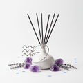Lavender Zodiac Gemstone Crystal Incesne - AquariusZodiac Crystal Scents IncenseHeart Notes