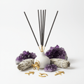 White Sage Zodiac Gemstone Crystal Incense - SagittariusZodiac Crystal Scents IncenseHeart Notes